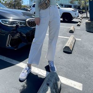 Ultra High Rise Utility Pant in Green